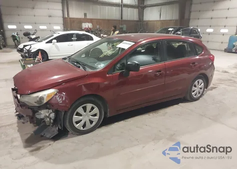 2013 Subaru Impreza 2.0I z USA, uszkodzony, nr VIN JF1GPAA69DH817905